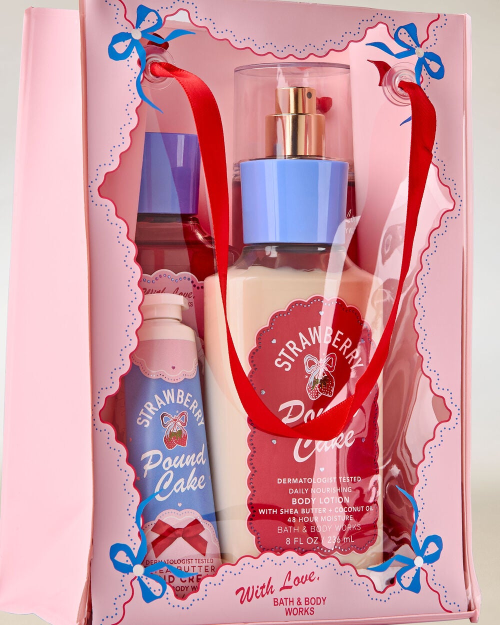 Strawberry Pound Cake Gift Set - Image 4