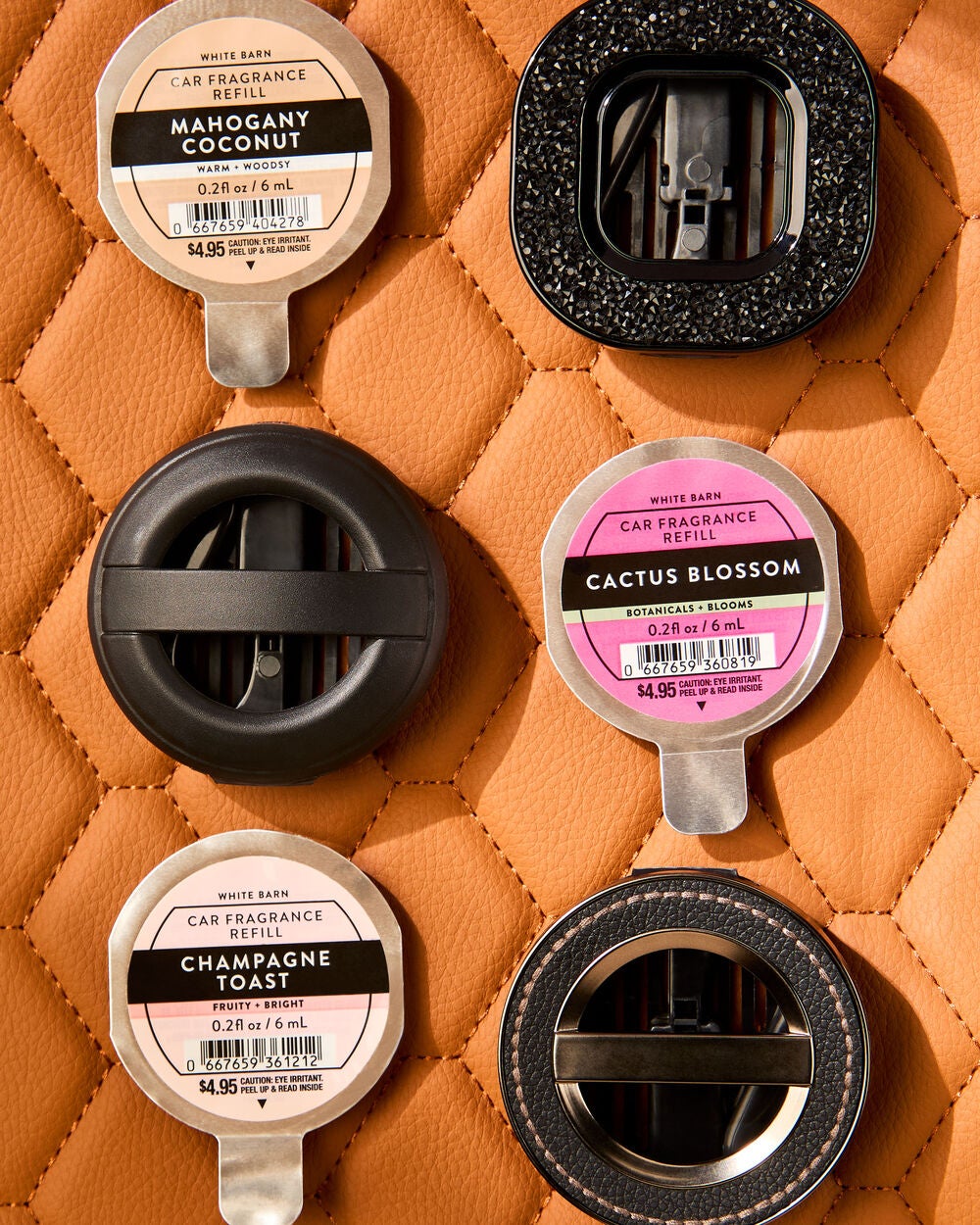 Black Glitter Car Fragrance Holder - Image 4
