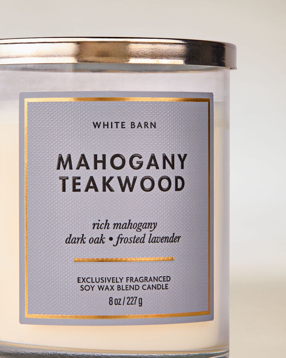 Mahogany Teakwood Single Wick Candle - Image 2