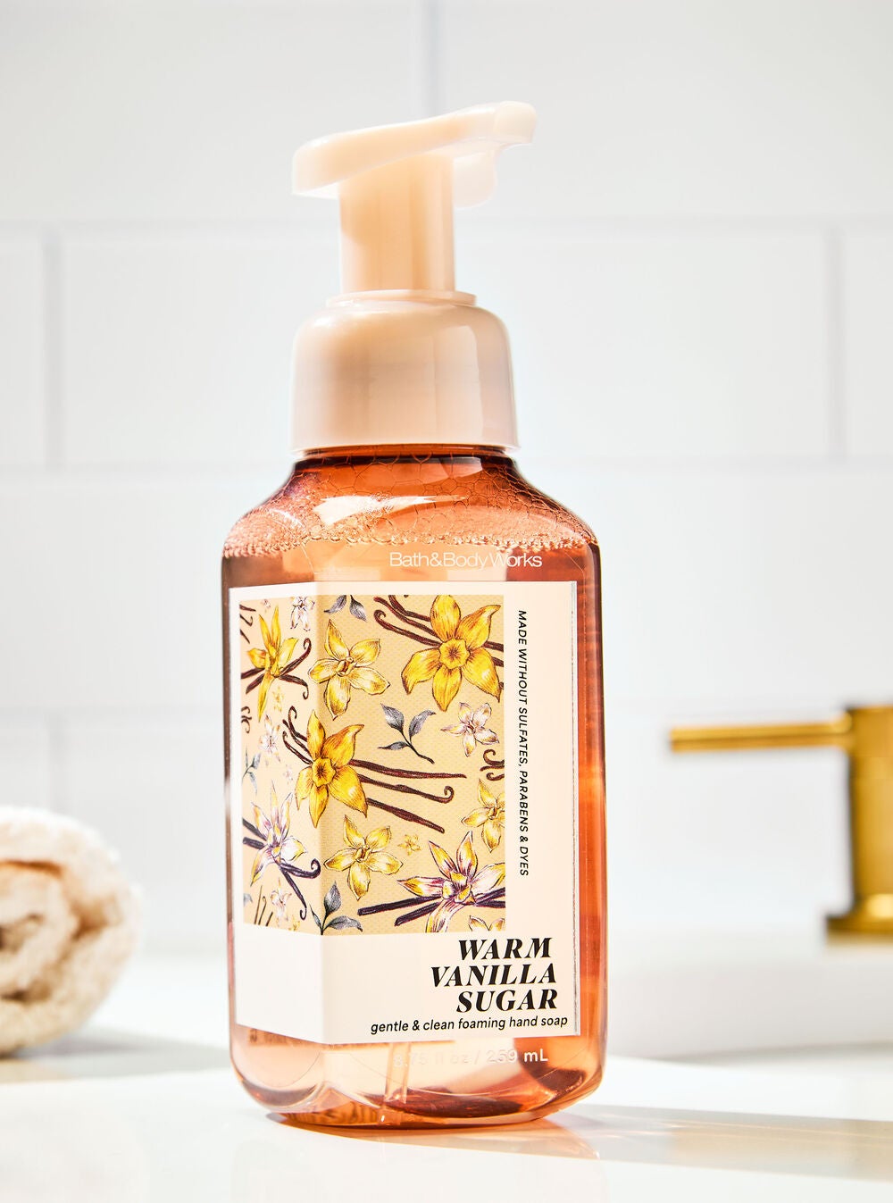Warm Vanilla Sugar Gentle & Clean Foaming Hand Soap - Image 7