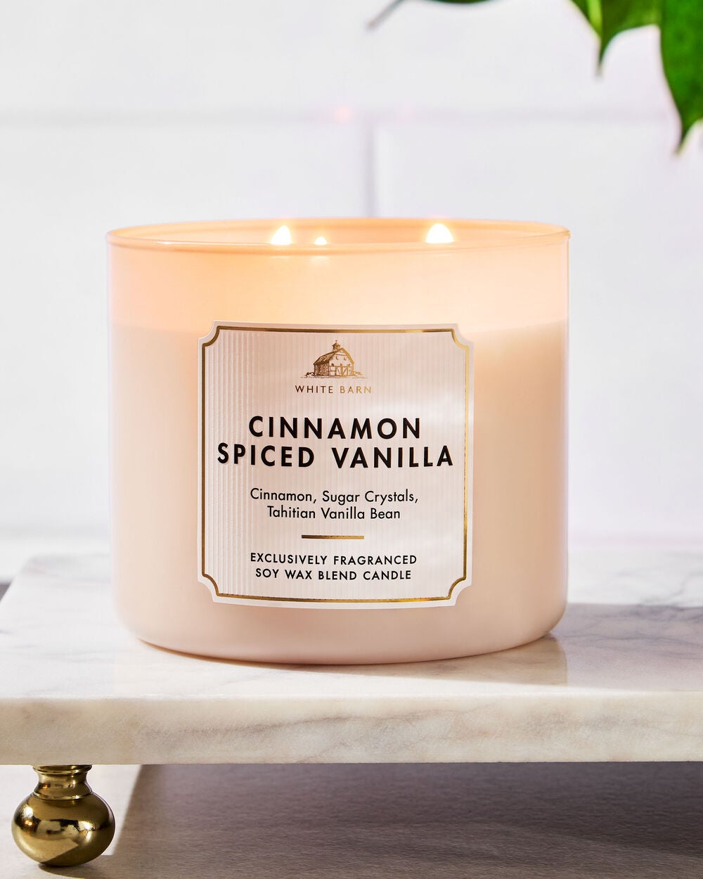 Cinnamon Spiced Vanilla 3-Wick Candle - Image 6