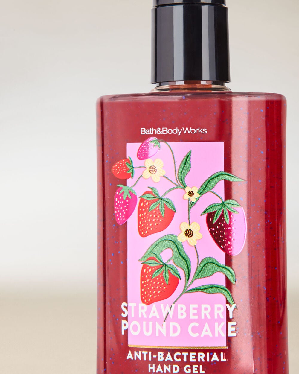 Strawberry Pound Cake Hand Sanitizer with Pump - Image 2