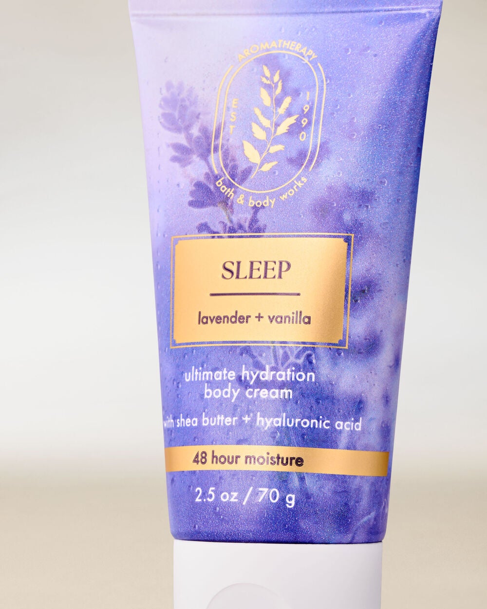 Lavender Vanilla Travel Size Ultimate Hydration Body Cream - Image 2