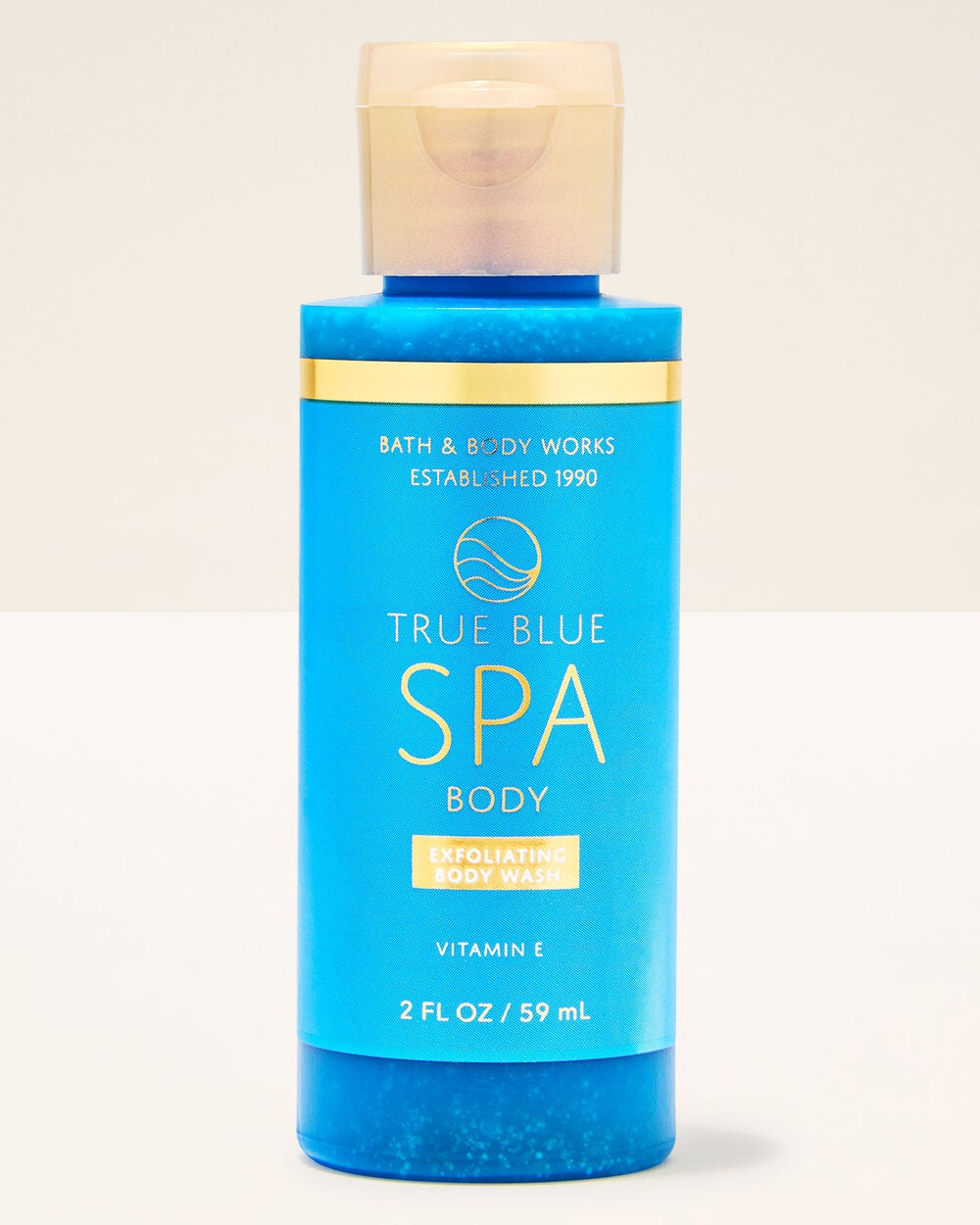 True Blue Spa Travel Size Exfoliating Body Wash