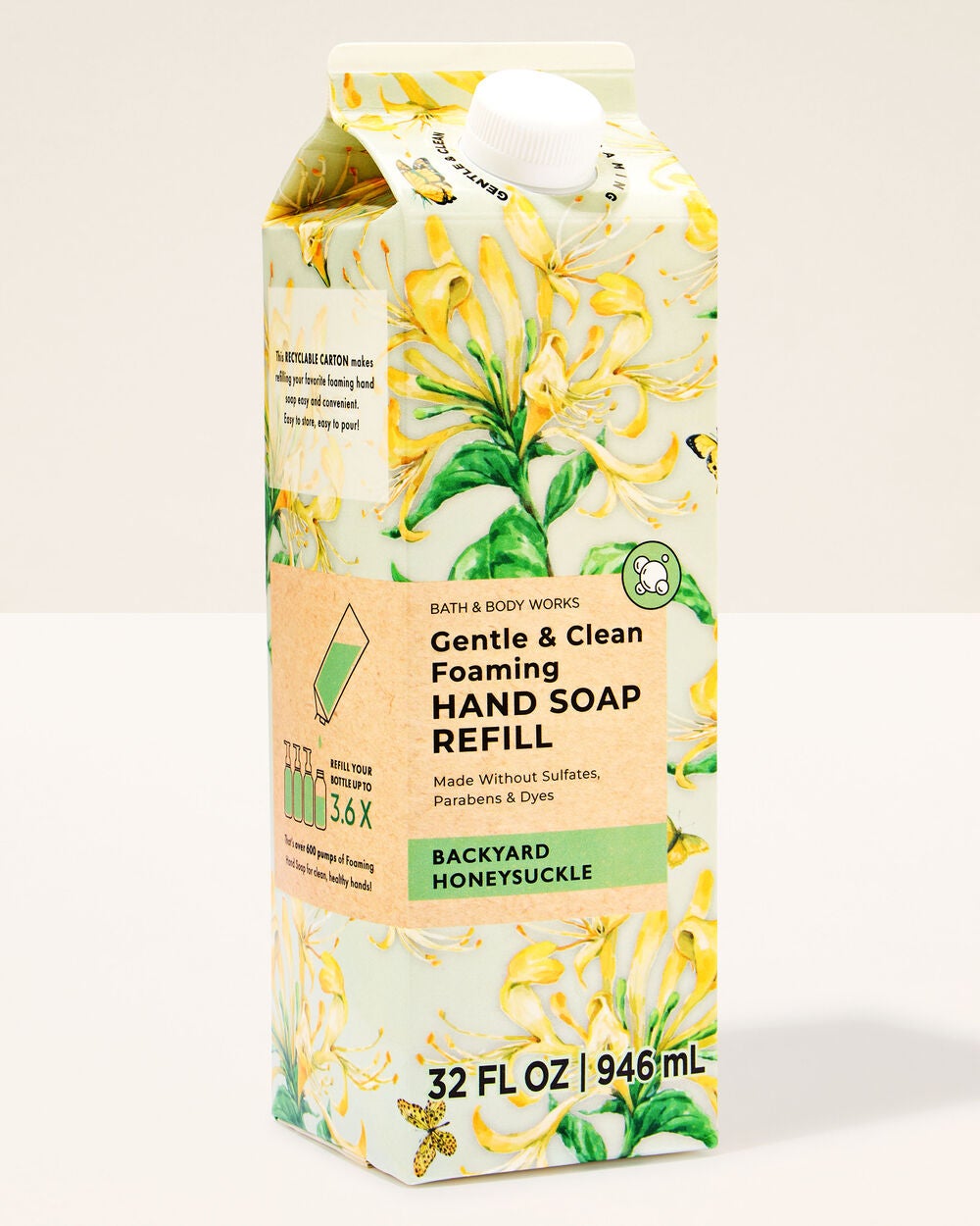 Backyard Honeysuckle Gentle & Clean Foaming Refill