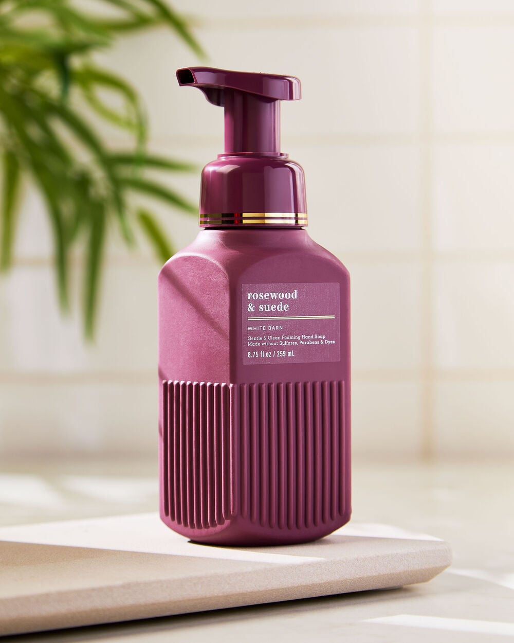 Rosewood & Suede Gentle & Clean Foaming Hand Soap - Image 7