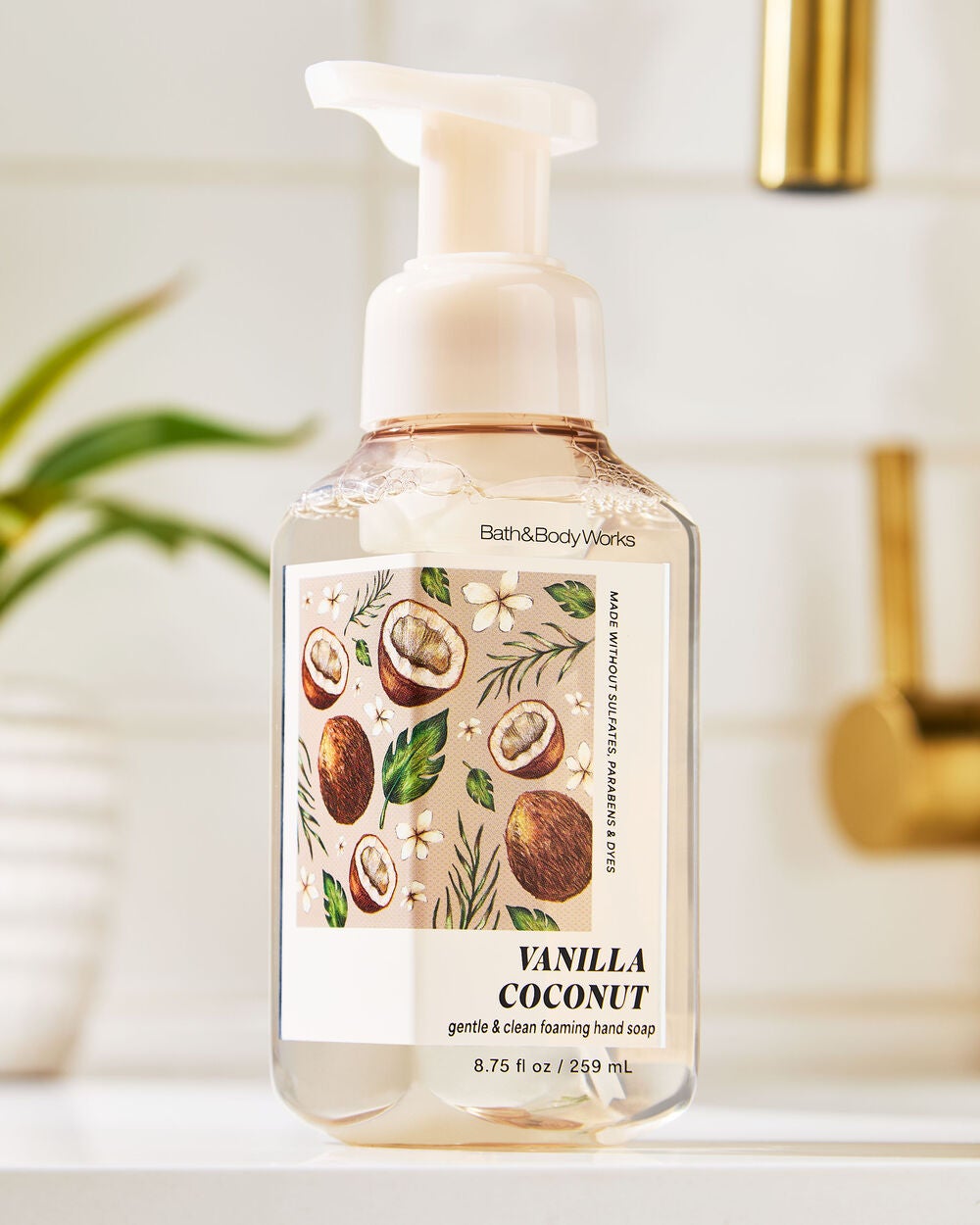 Vanilla Coconut Gentle & Clean Foaming Hand Soap - Image 7