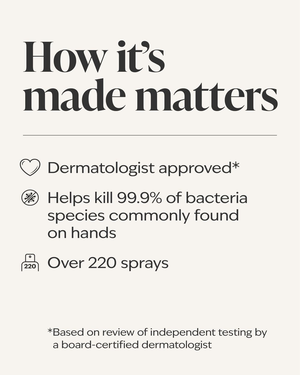Fresh Rainfall Hand Sanitizer Spray - Image 4