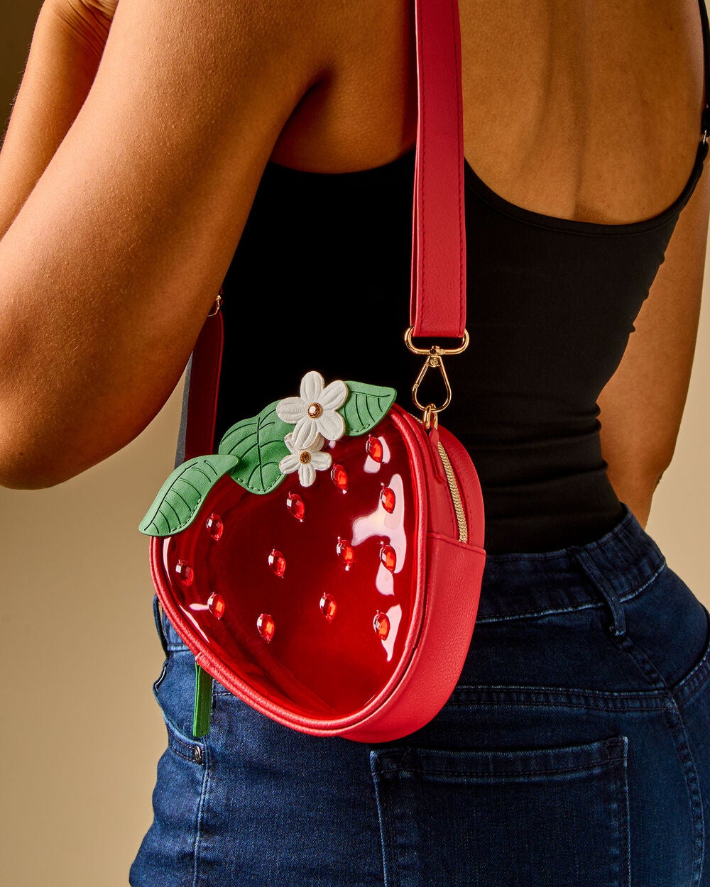 Strawberry Cross Body Bag - Image 4