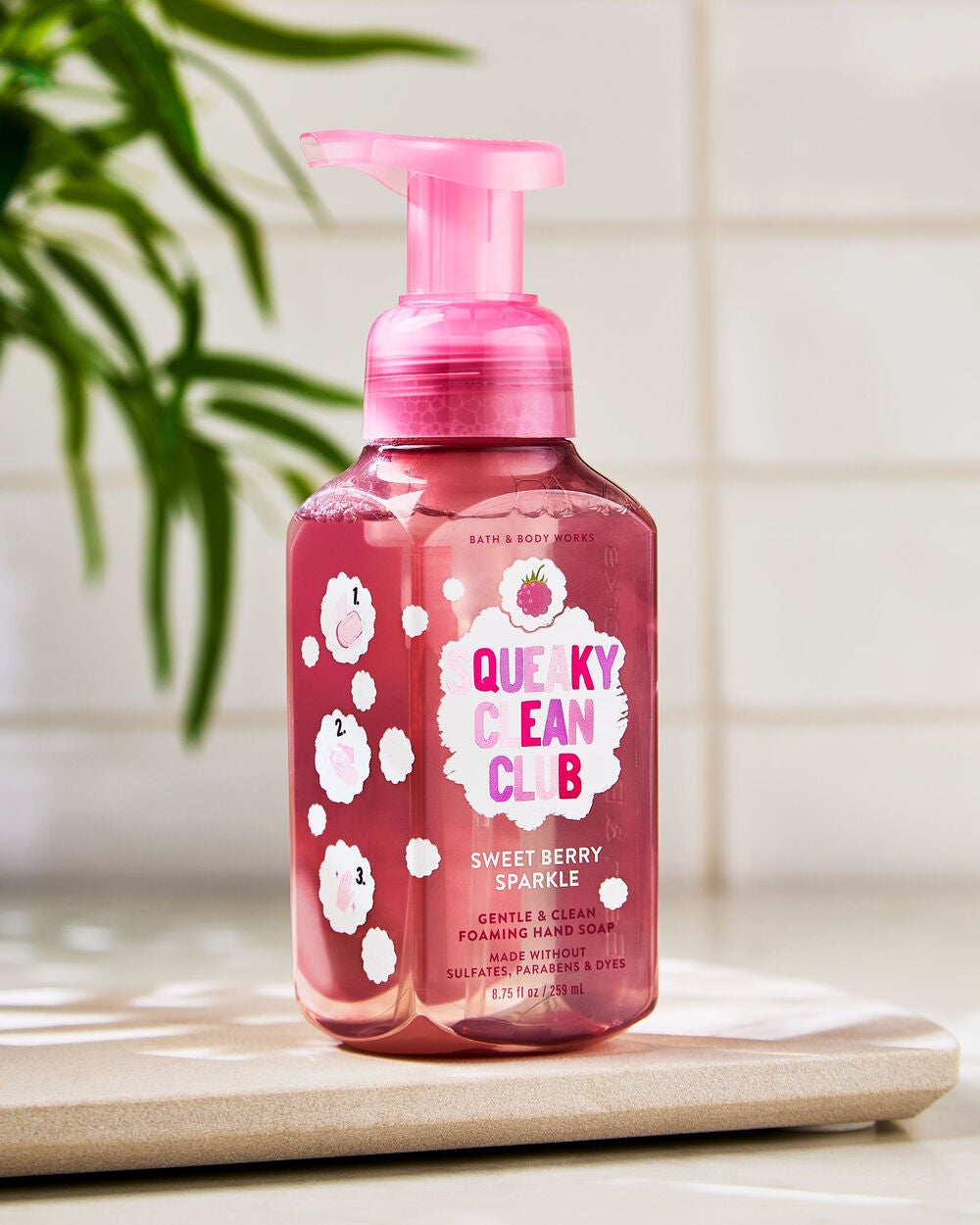 Sweet Berry Sparkle Gentle & Clean Foaming Hand Soap - Image 6