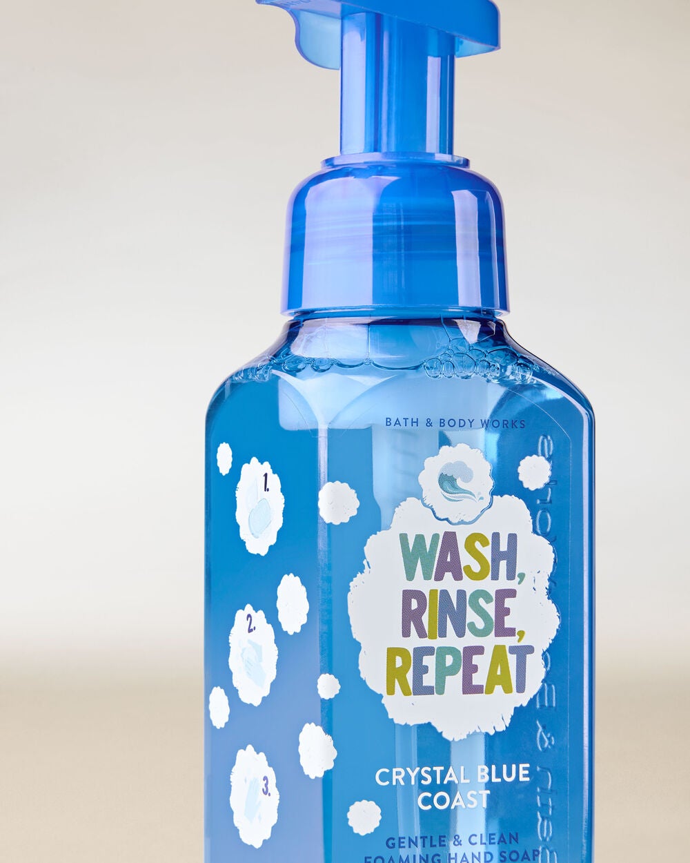 Crystal Blue Coast Gentle & Clean Foaming Hand Soap - Image 2