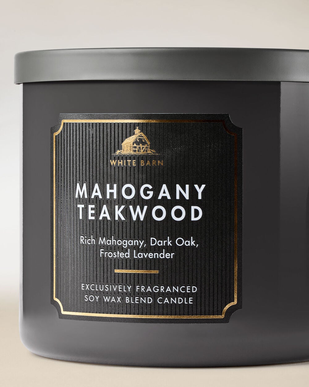 Mahogany Teakwood 3-Wick Candle - Image 2