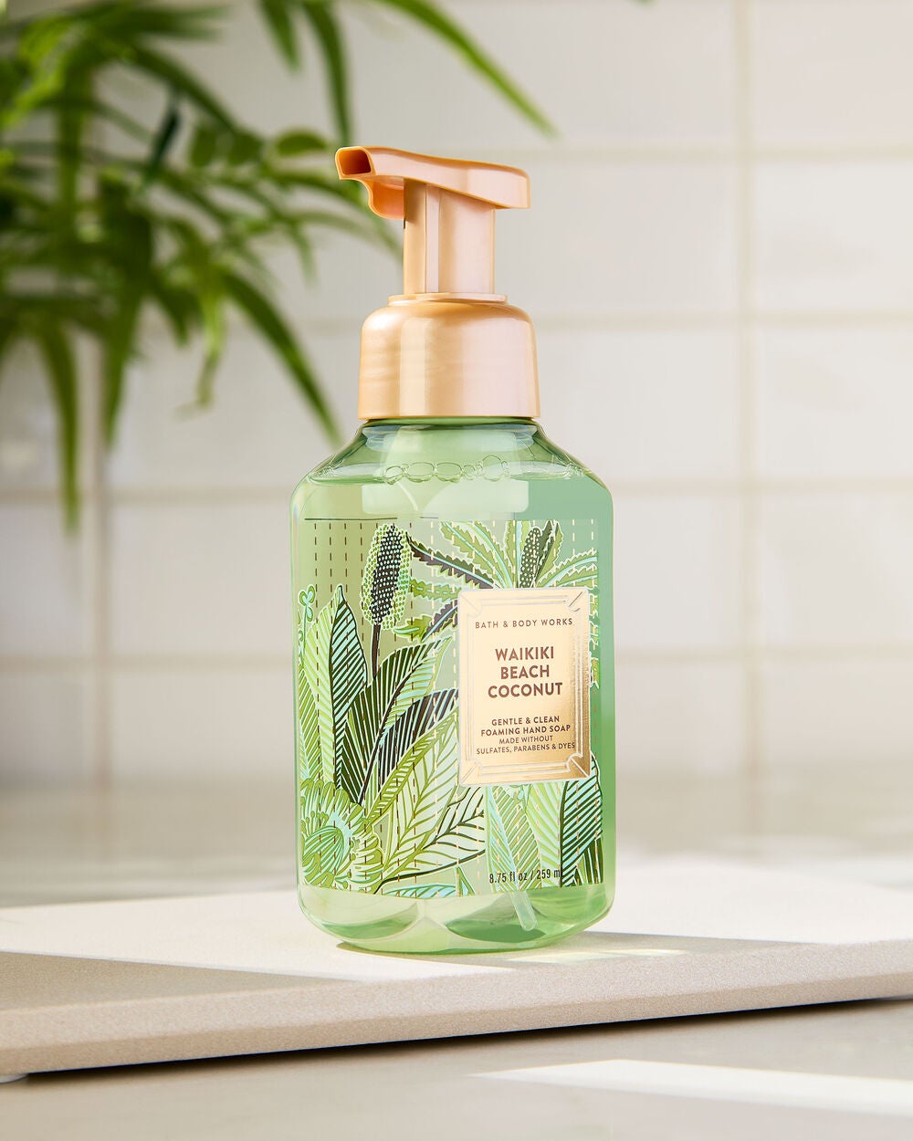 Waikiki Beach Coconut Gentle & Clean Foaming Hand Soap - Image 7