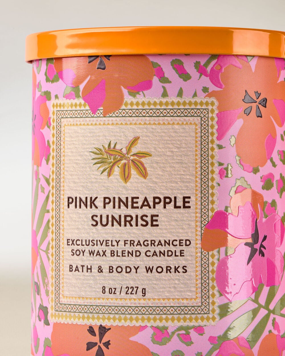 Pink Pineapple Sunrise Single Wick Candle - Image 2