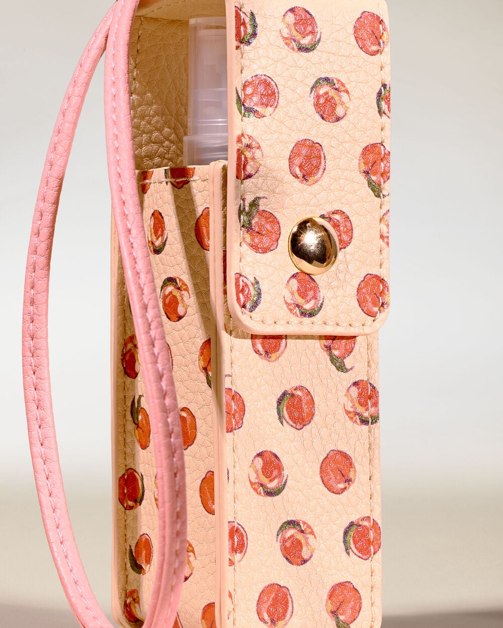 Vera Bradley Peach Spray Sanitizer & Lip Holder - Image 2