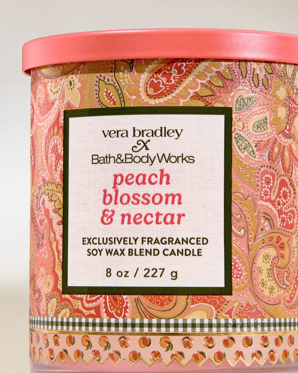 Peach Blossom & Nectar Single Wick Candle - Image 2