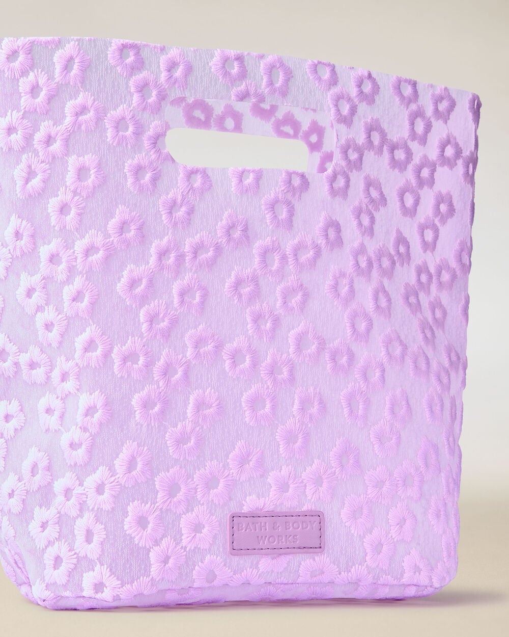 Purple Floral Gift Bag - Image 2