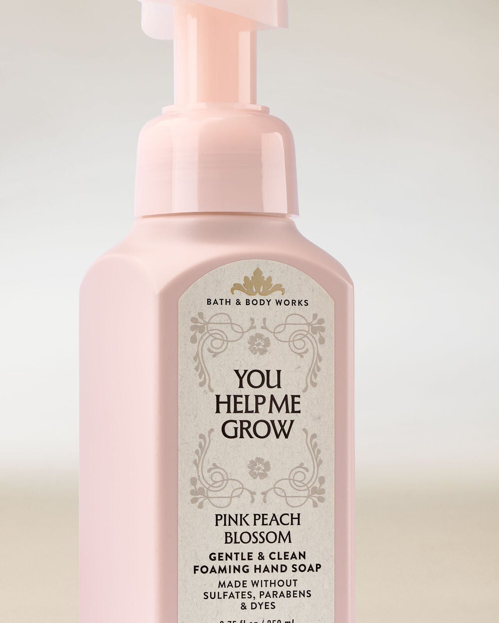 Pink Peach Blossom Gentle & Clean Foaming Hand Soap - Image 2