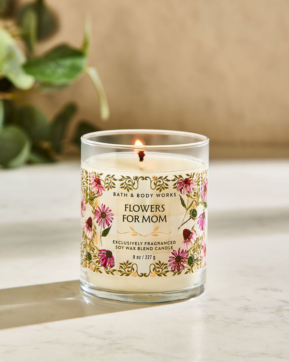 Flowers For Mom Single Wick Candle - Image 6