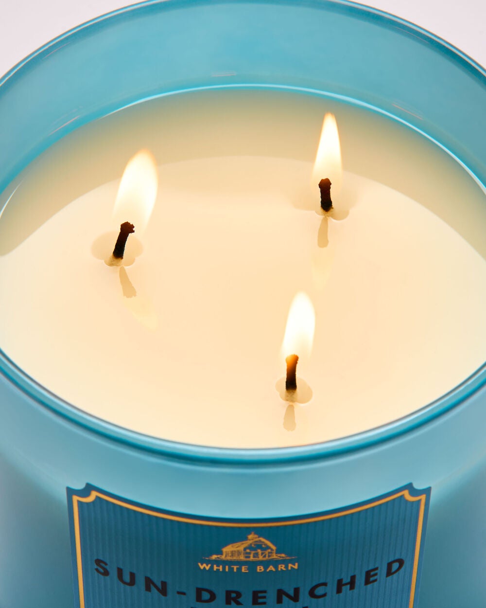 Sun-Drenched Linen 3-Wick Candle - Image 5